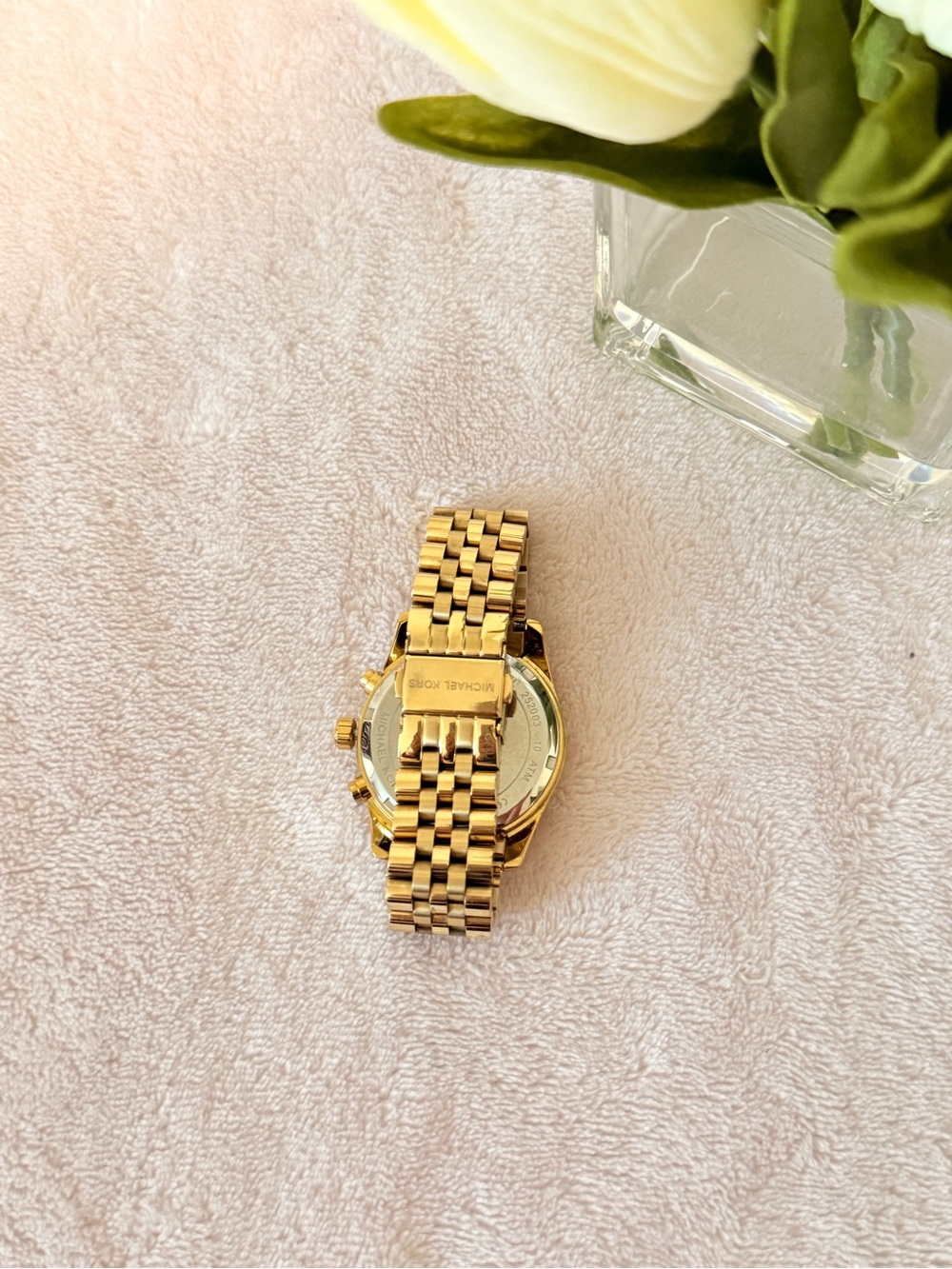 Michael Kors Gold-Tone women Chronograph Bracelet Watch 38mm - Picture 3 of 3
